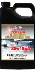 Premium Synthetic Blend 4 Stroke Outboard Oil 25W 40 283.A1