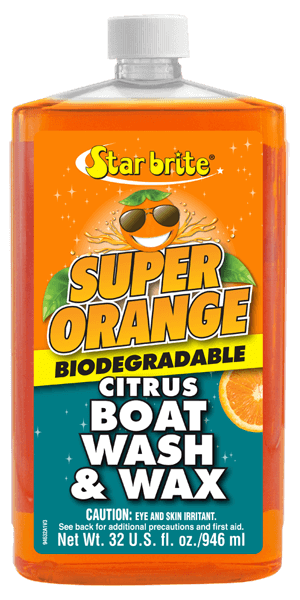 Super Orange Citrus Boat Wash and Wax
