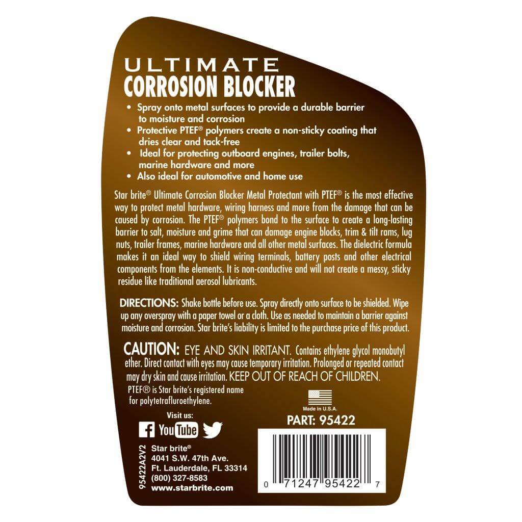 Corrosion Blocker Instructions 95422.A2