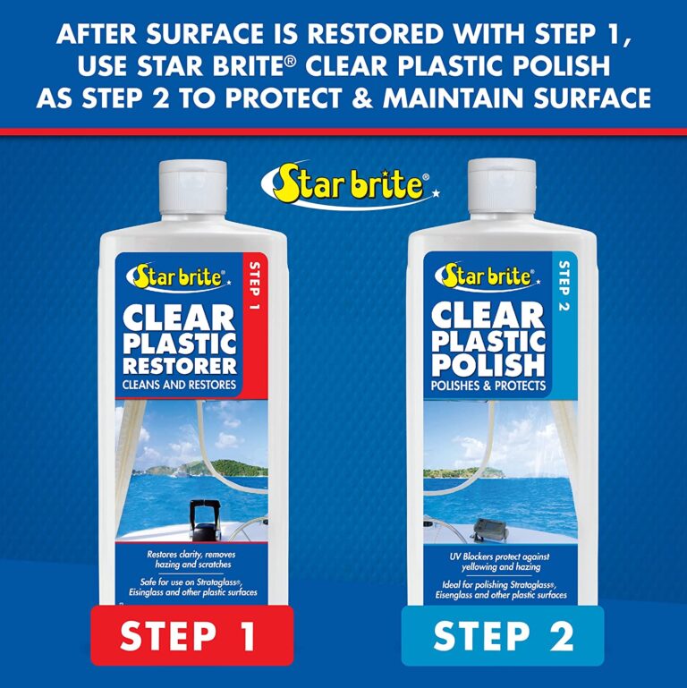 Clear Plastic Polish - Step 2 | Starbrite Clear Plastic Restorer